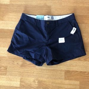 NWT Old Navy Khaki Blue Shorts Size 4